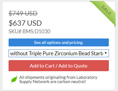 Fair Pricing of Laboratory Equipment
