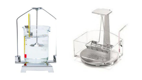 Density Measurements With a Balance
