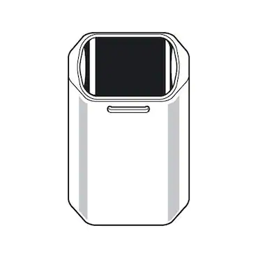 Rectangular bucket 100 mL image