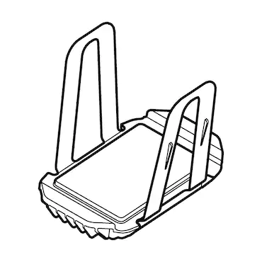 Plate carrier for high-capacity bucket image