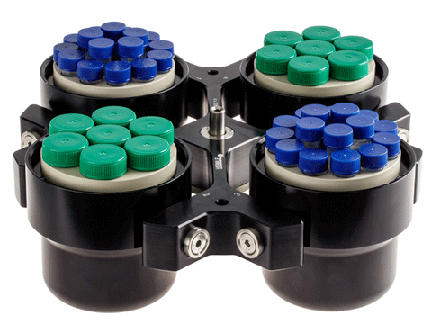 4 x 750 Rotor buckets and Inserts image