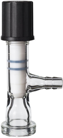 Glass Vacuum Port with PTFE Valve for Ai Rotovaps image